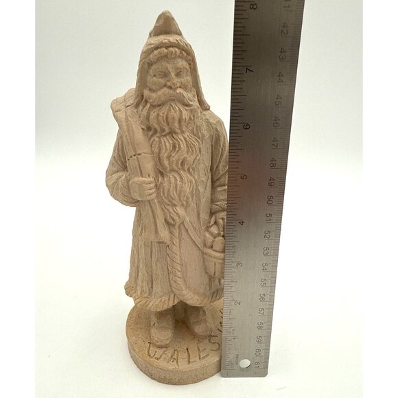 Vintage Wood World Inc 1989 Santa Old World Paintable Resin Figurines - Picture 9 of 11